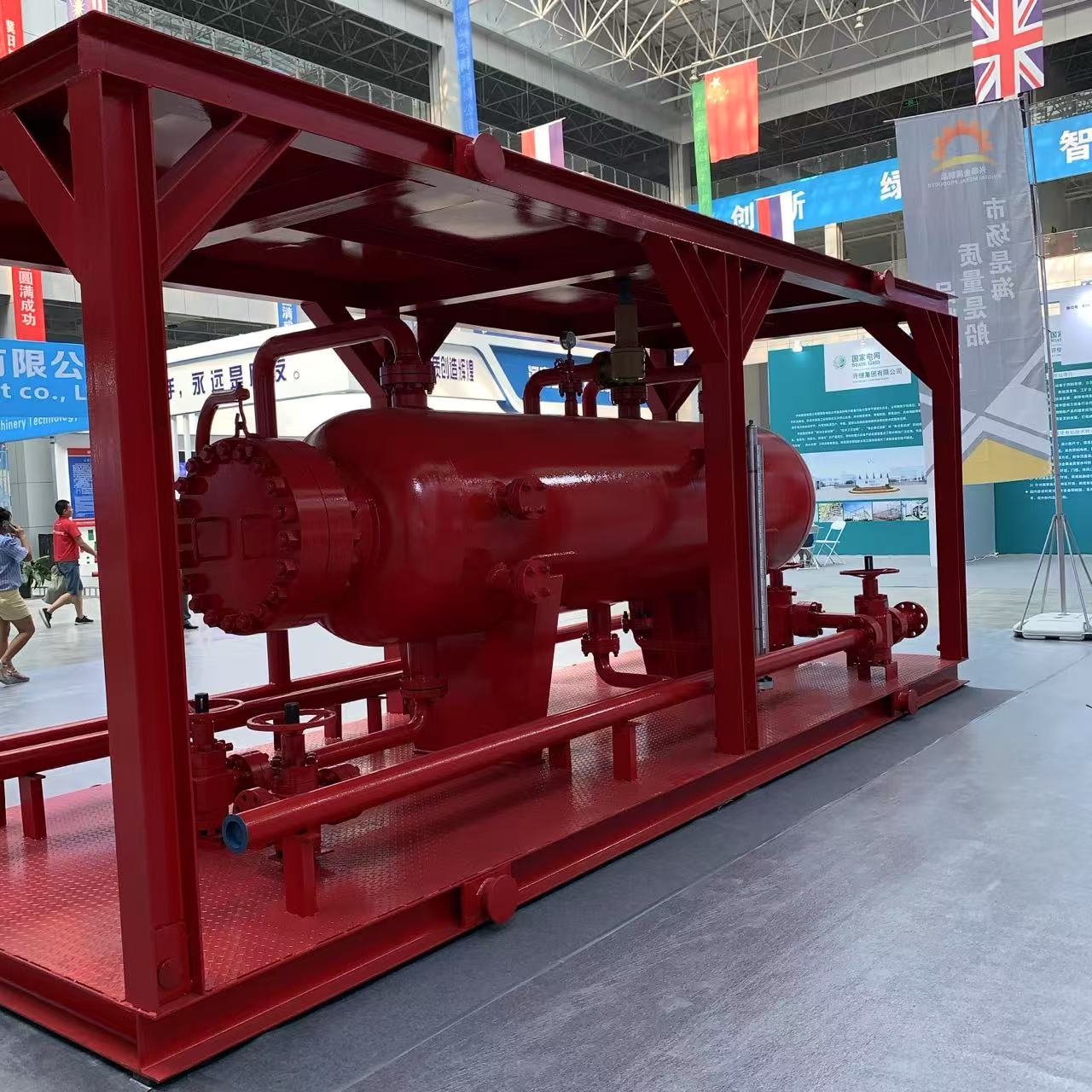 Three phase separator