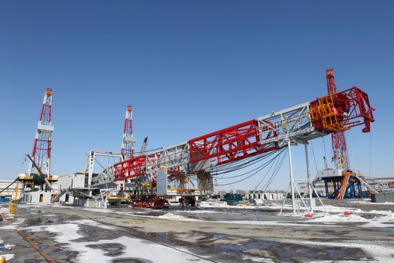 Oil Rig Move Drilling Rig Integrated Moving System | Skid-Mounted for Oil & Gas