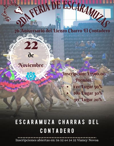 CONVOCATORIA  CHARRAS DEL CONTADERO 2025