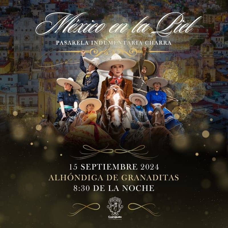 Pasarela Indumentaria Charra México en la piel