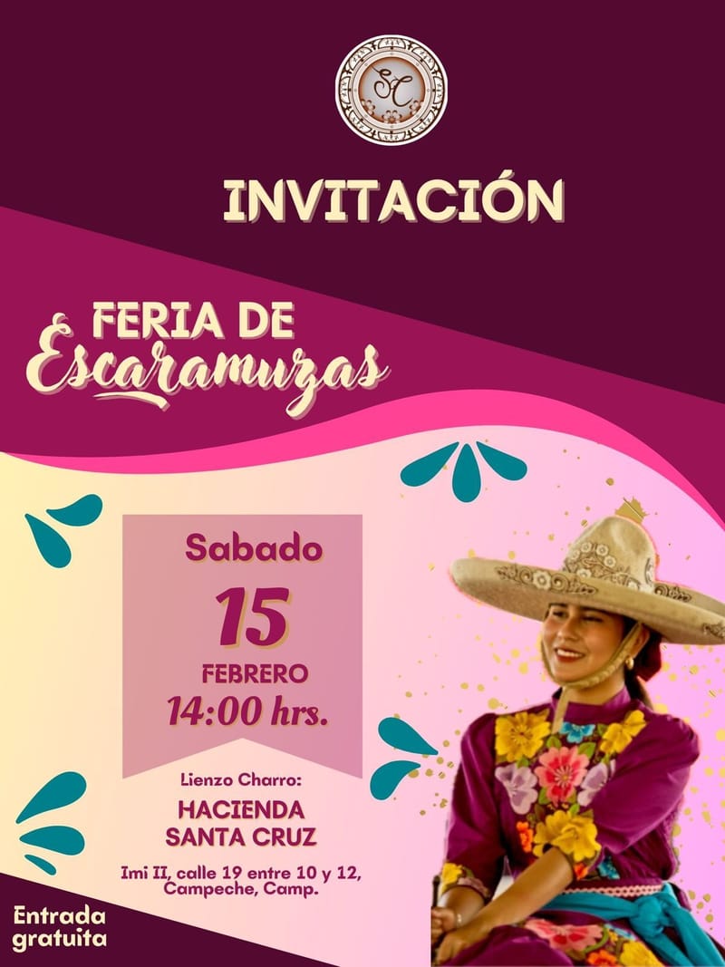 Escaramuza Hacienda Santa Cruz invita a su feria de Escaramuzas