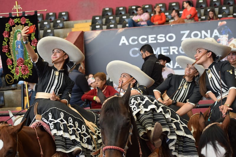 Excelentes las escaramuzas en el Excelencia charra 2025