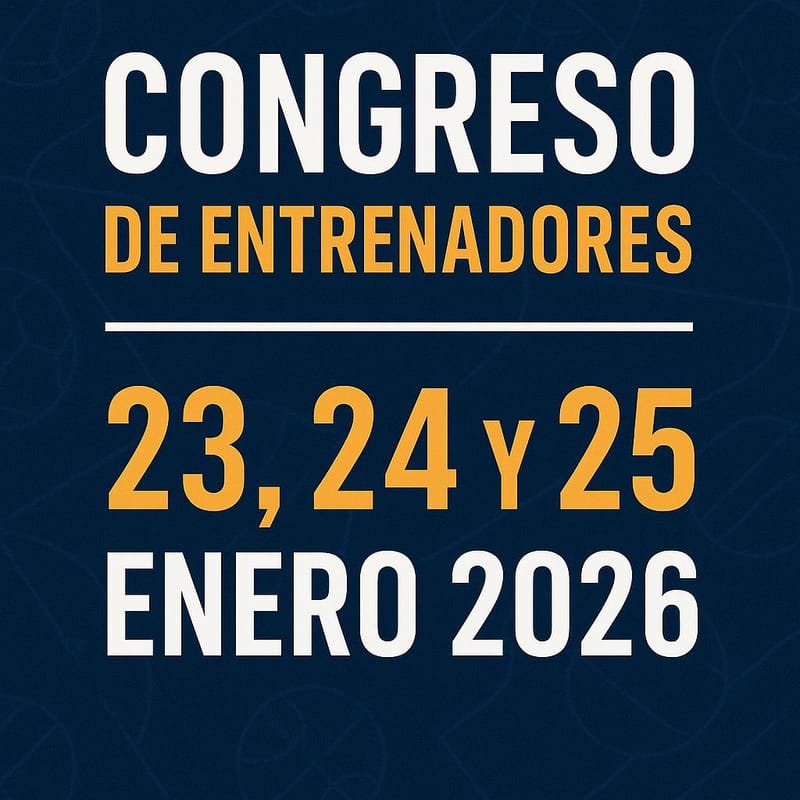 Congreso de entrenadores enero 2026