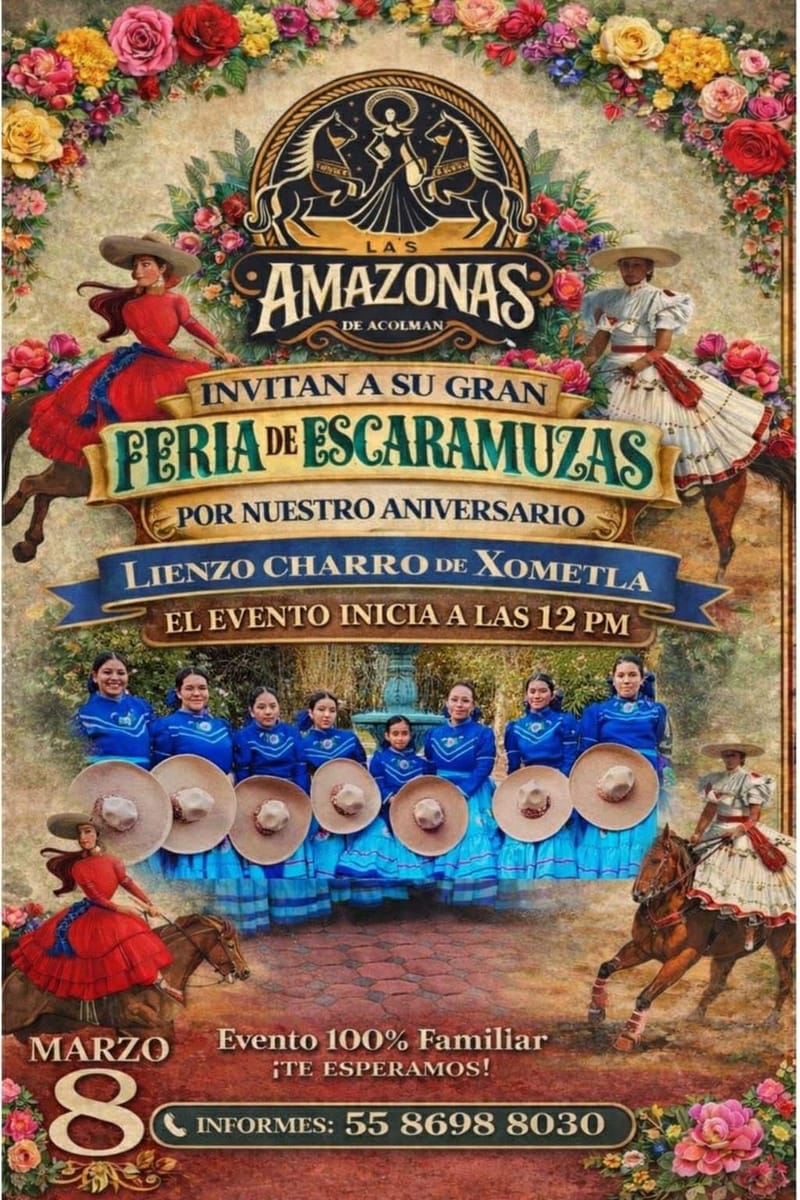 INVITACIÓN A FERIA DE ESCARAMUZAS