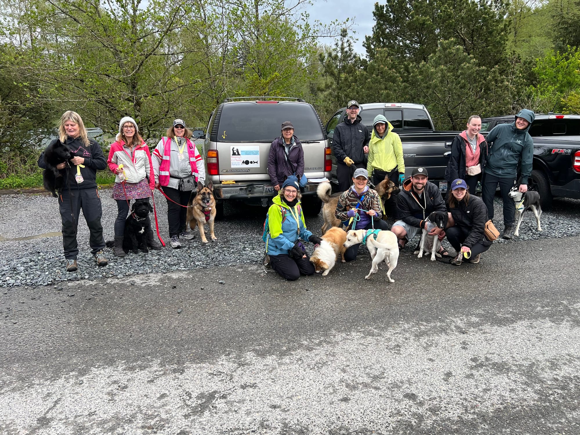 First Turkey Trot group walk After the walk October 2024