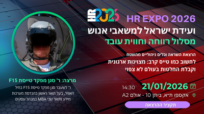 ר', לשעבר סגן מפקד טייסת F15 בחיל האוויר