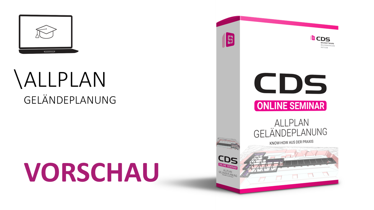 Online Seminar - ALLPLAN Geländeplanung