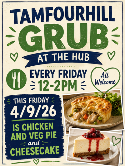 Grub at the Hub 4/9/26