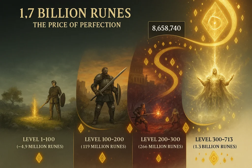 How Many Runes to Reach Max Level in Elden Ring? Full Breakdown