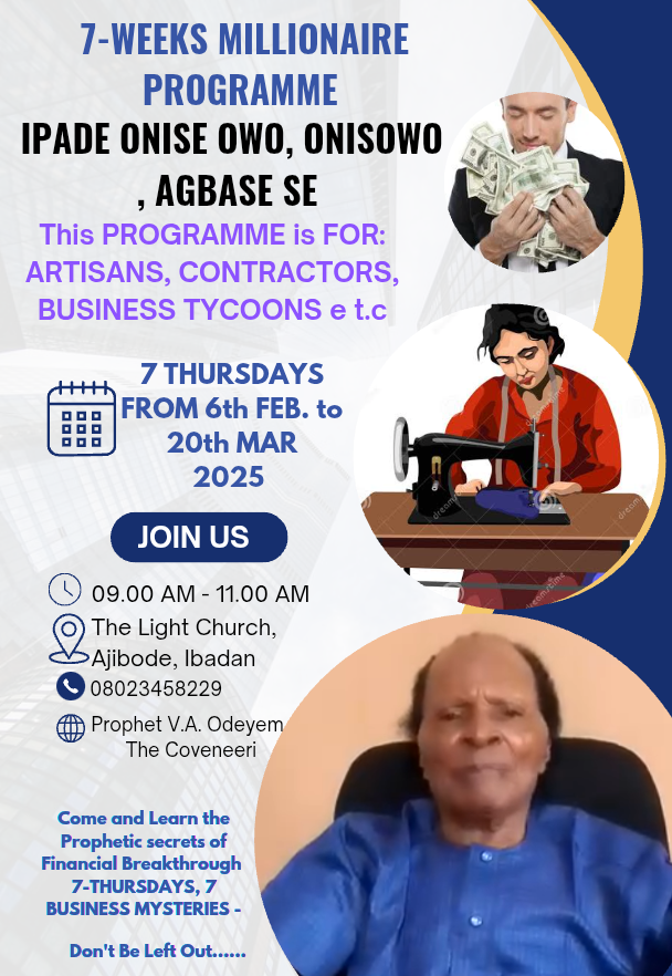 7 - Weeks Millionaire program