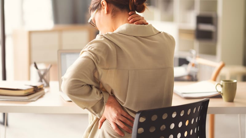 Lower Back Pain Prevention from Desk Work