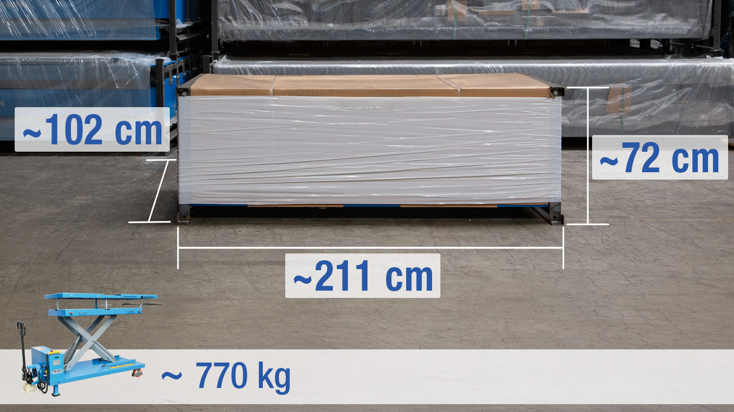 Dimensions and weight