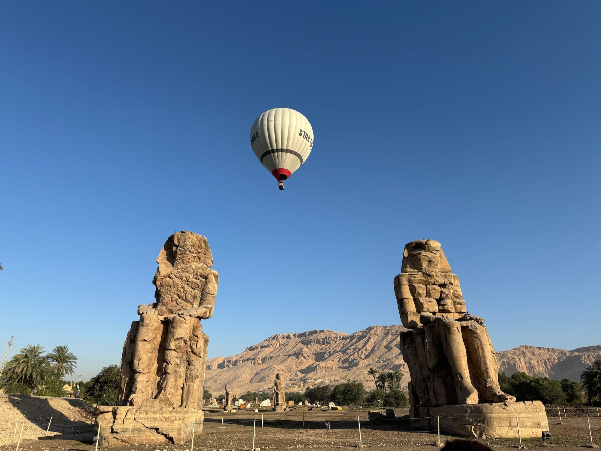 Overnight flight from Cairo to Luxor