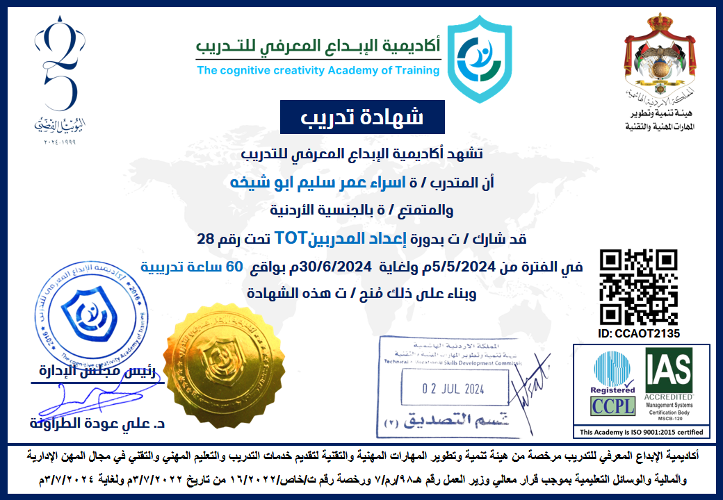 ID: CCAOT2135