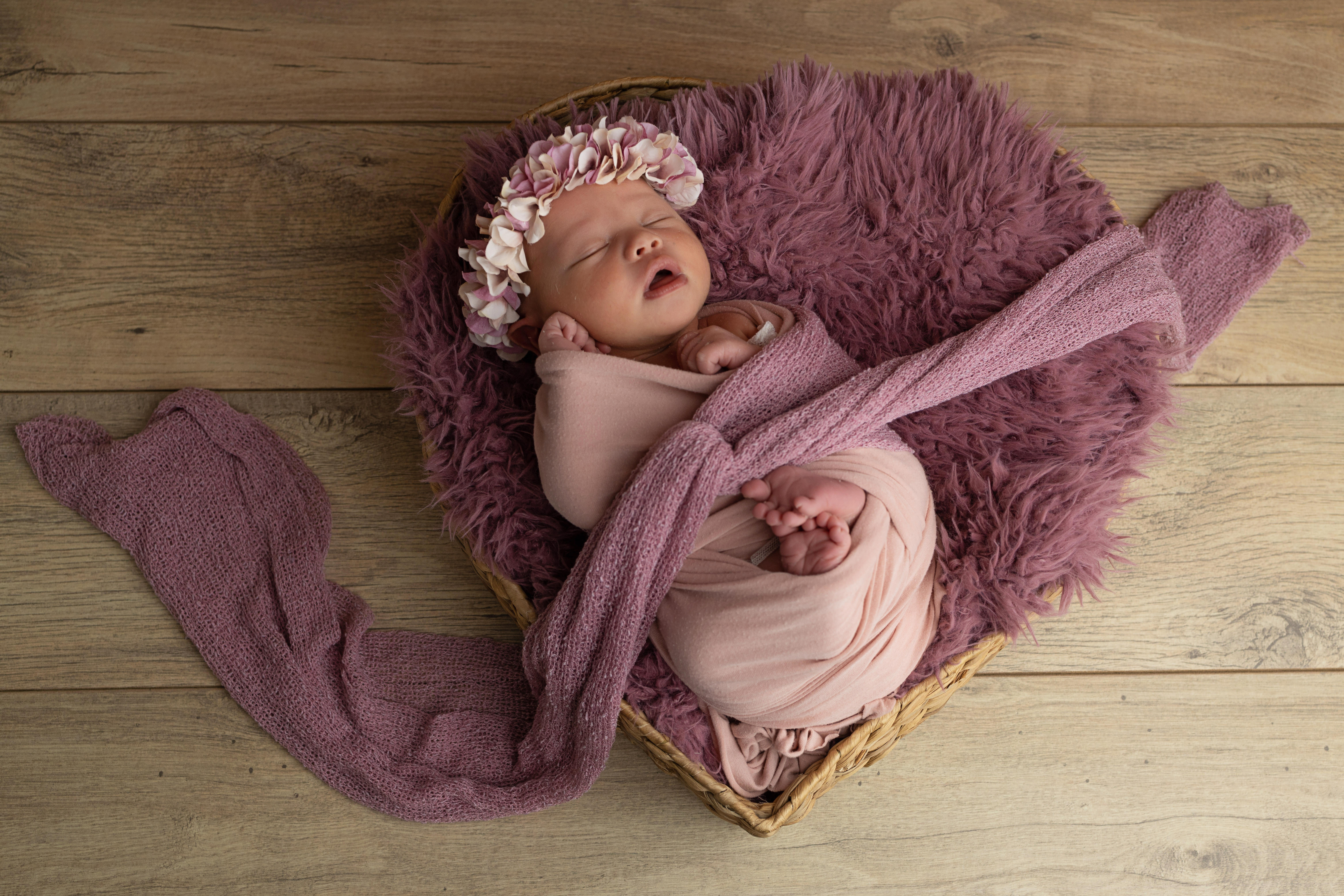 bébé posé 