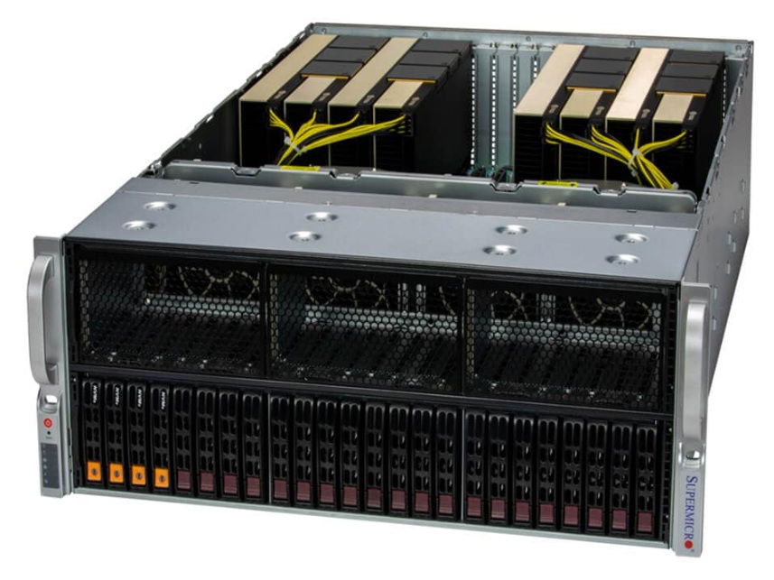 20.330.000, 00 Akz = Supermicro SYS-421GE-TNRT3 * 2x CPU 32Cores * 512GB RAM 4x 2700W Redundant Titanium