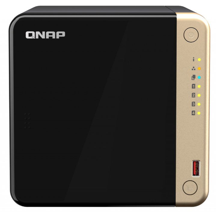 QNAP TS-464 NAS Tower Intel® Celeron® N5095 4x HDD 10TB