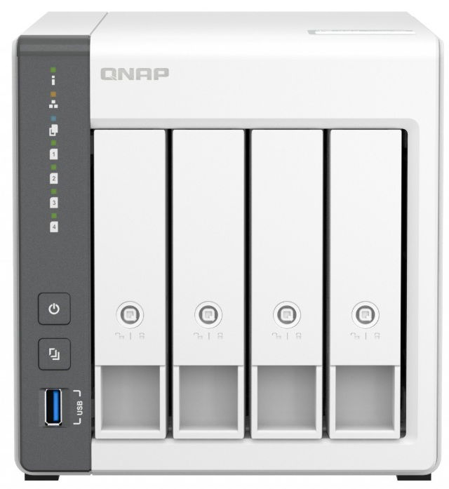 QNAP TS-433 NAS Tower 4x HDD 10TB