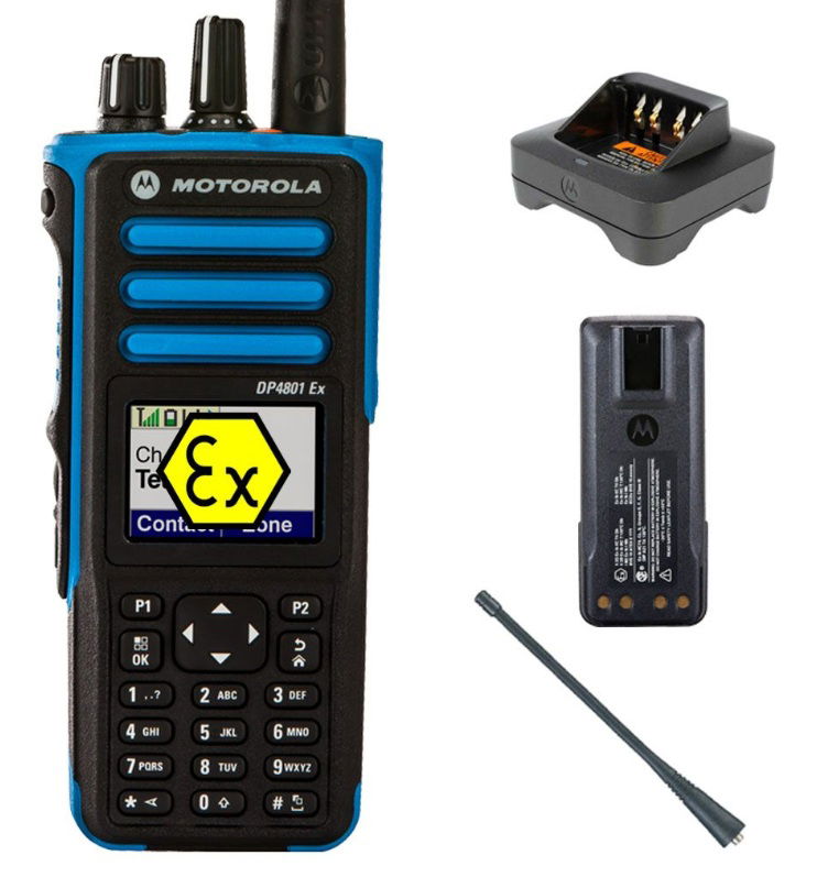 Pack Motorola DP4801Ex ATEX UHF1 (403-470MHz)