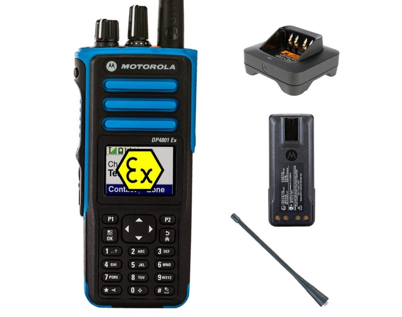 Pack Motorola DP4801Ex ATEX VHF (136-174MHz)
