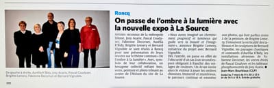 "De l'ombre à la lumière " à Roncq