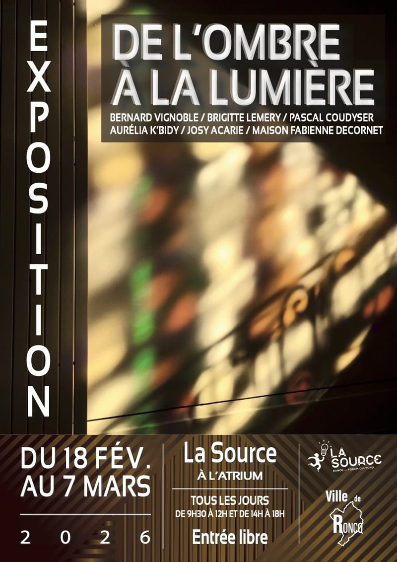 "De l'ombre à la lumière" à Roncq
