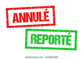 INFORMATIONS PRATIQUES et ANNULATION OU REPORT D'UN RDV