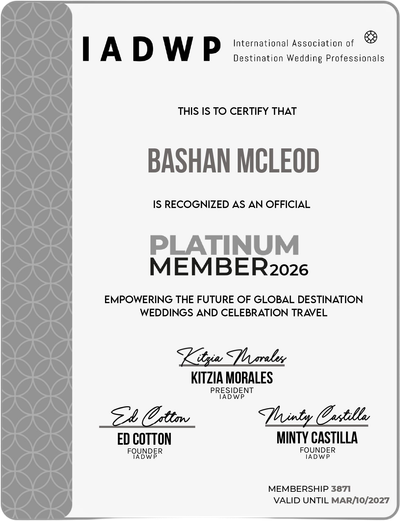 IADWP Platinum Member Certificate