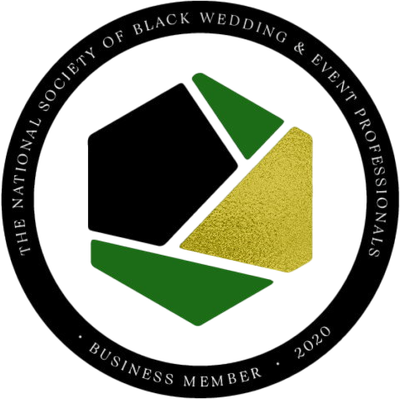 Certified Member of the National Society of Black Wedding and Event Professionals