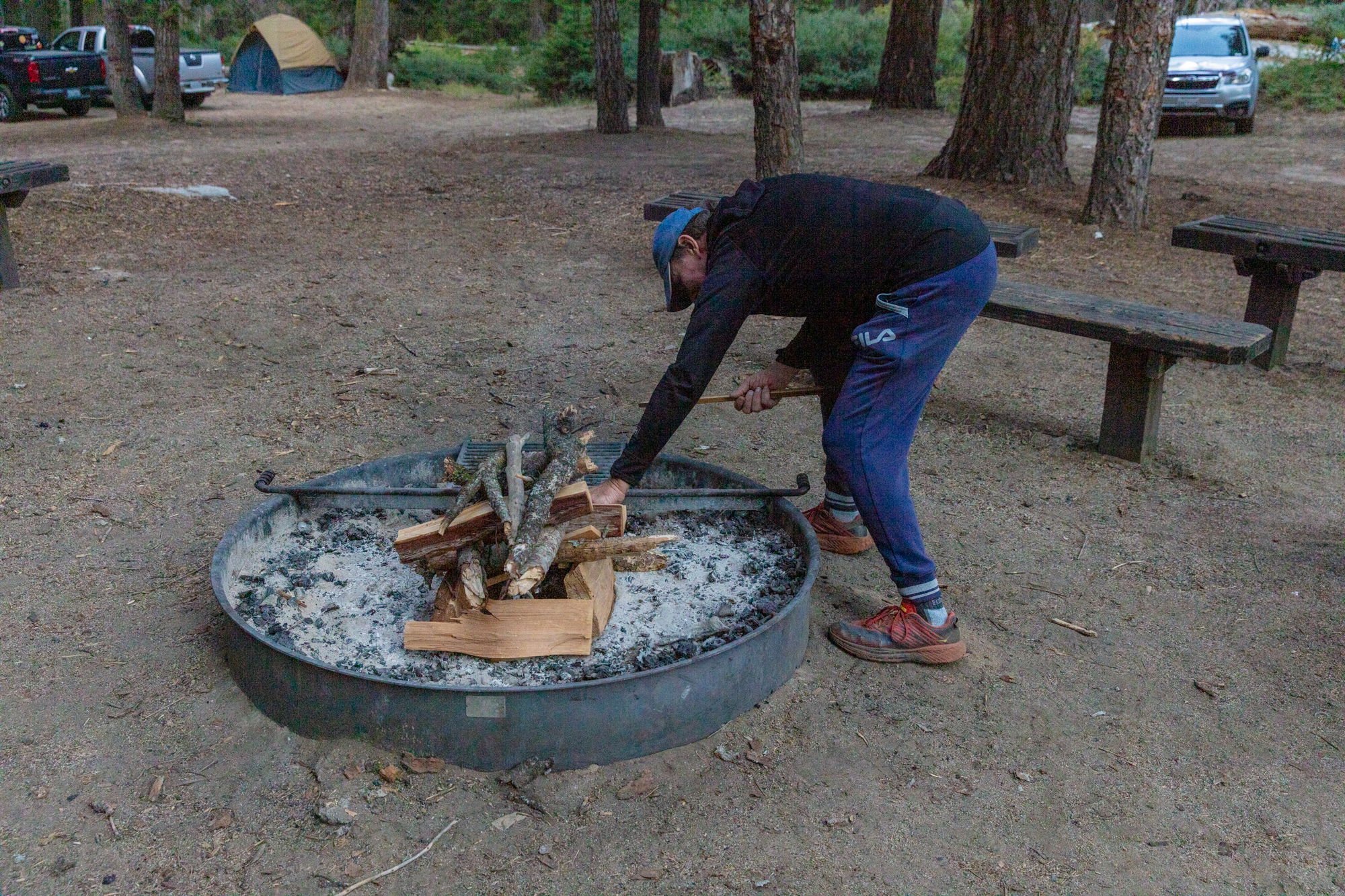 Someone has to start the fire