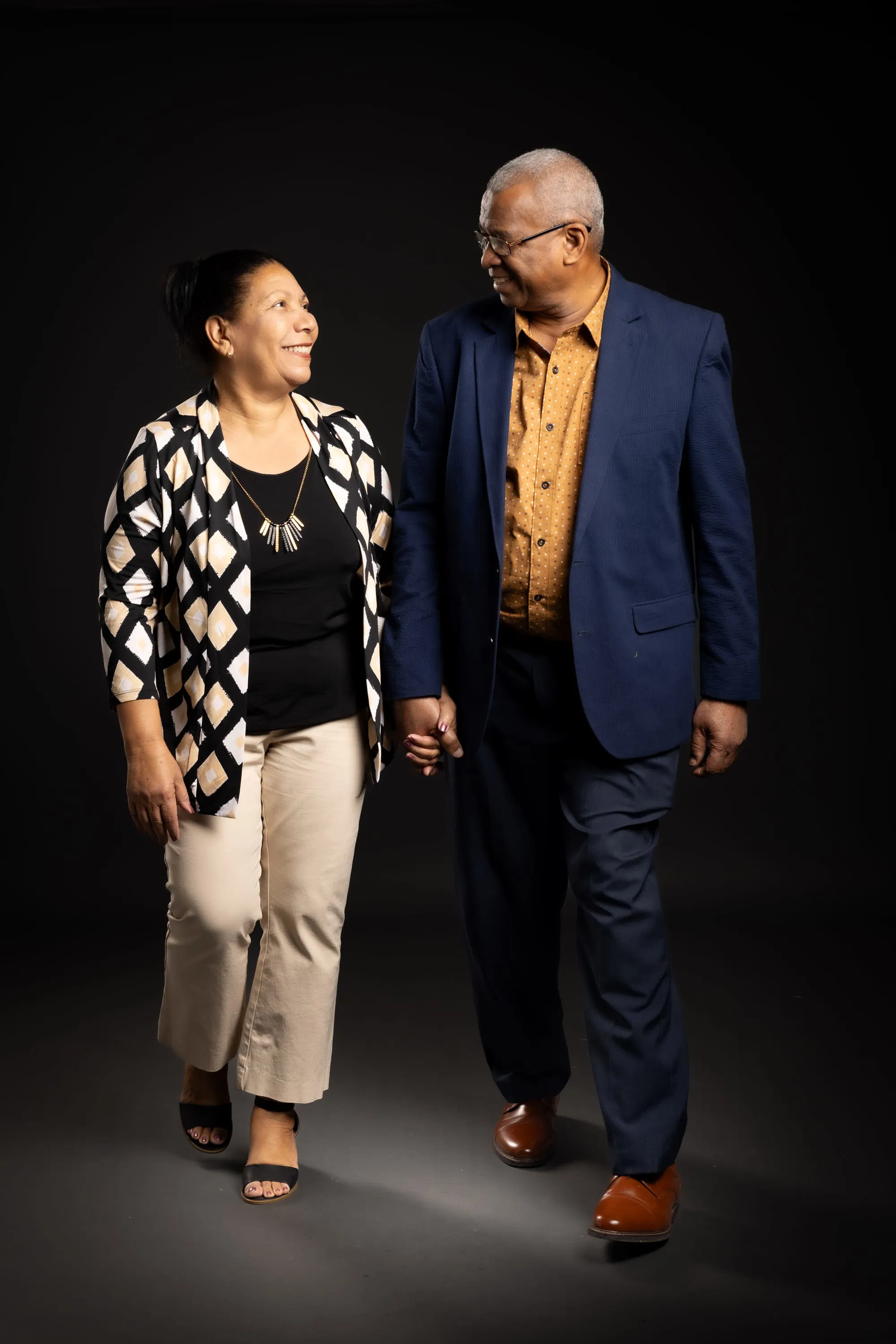 Family with grandparents