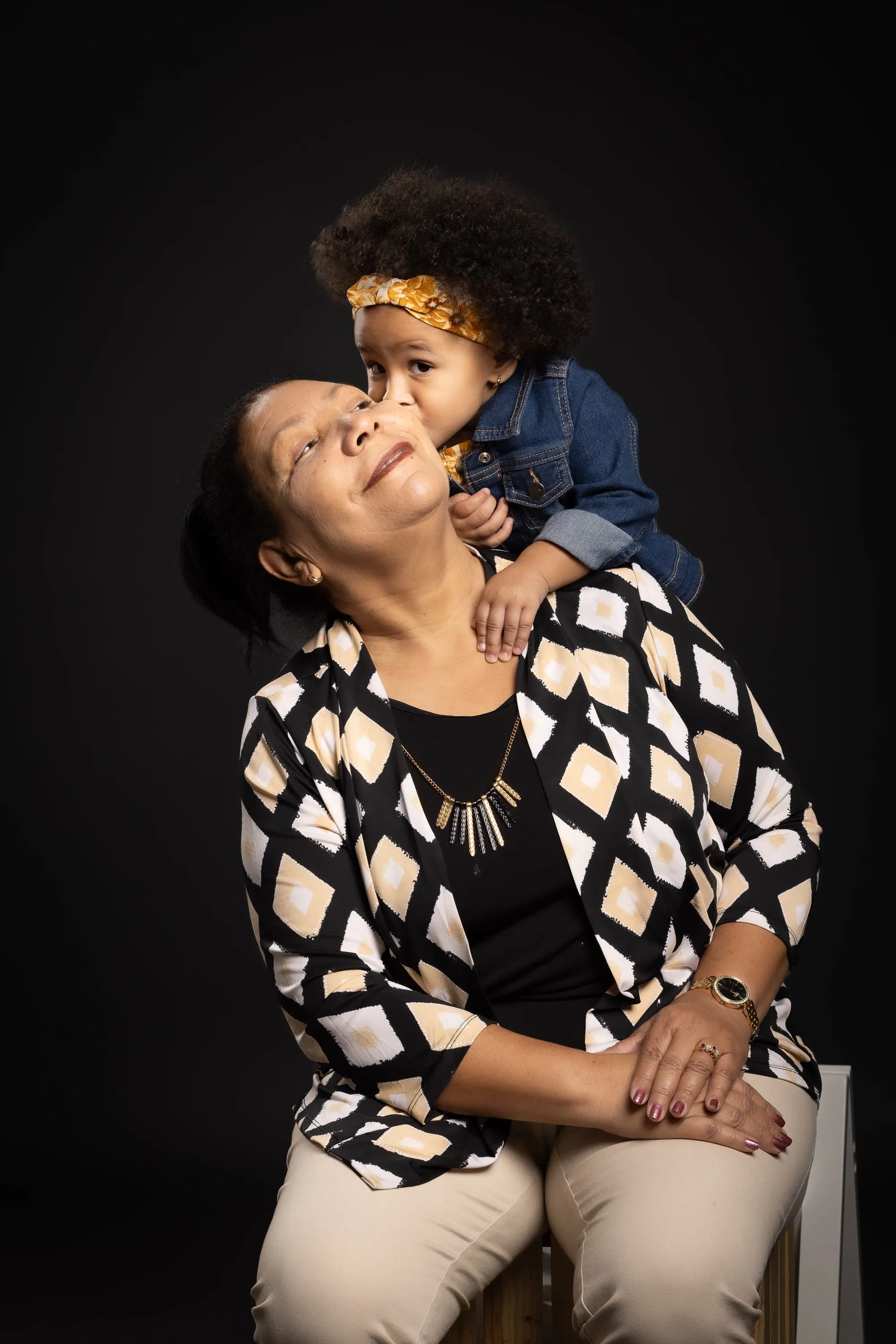 Family with grandparents