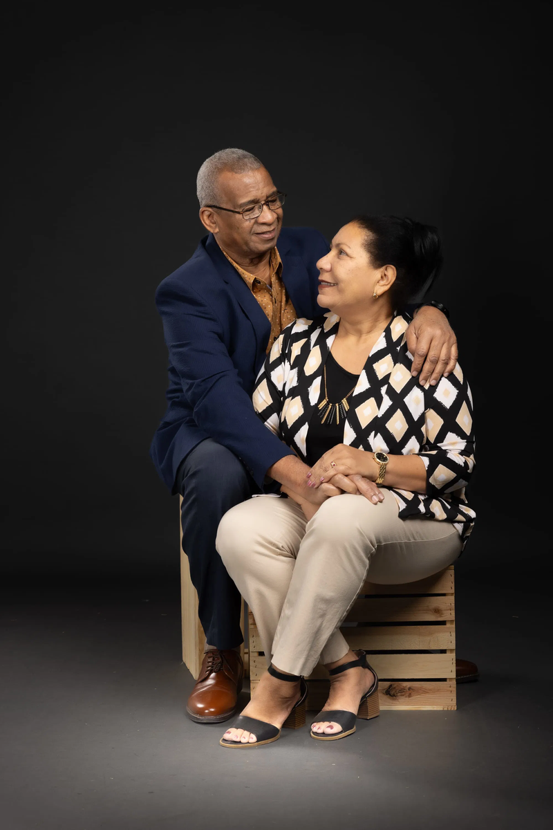 Family with grandparents