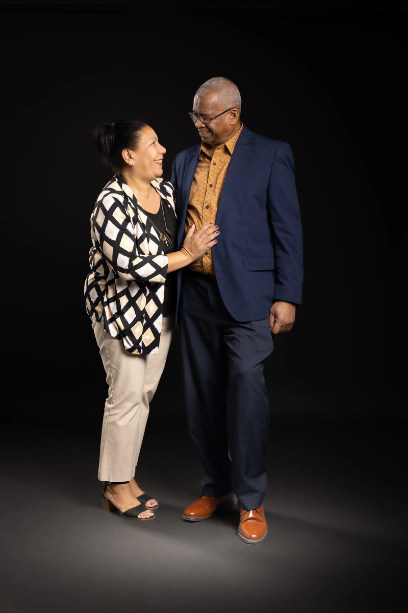 Family with grandparents