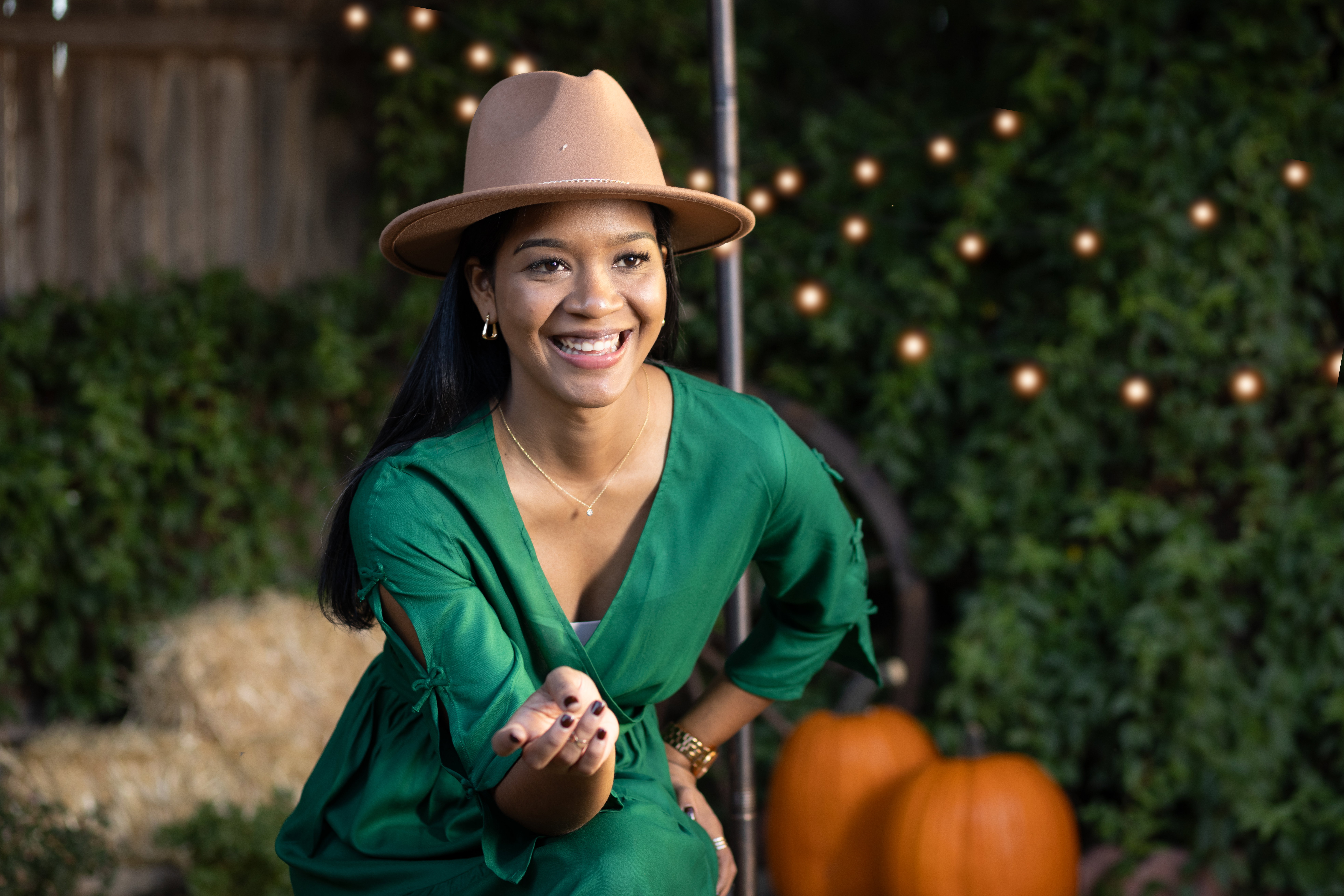 Sesión de otoño en el patio