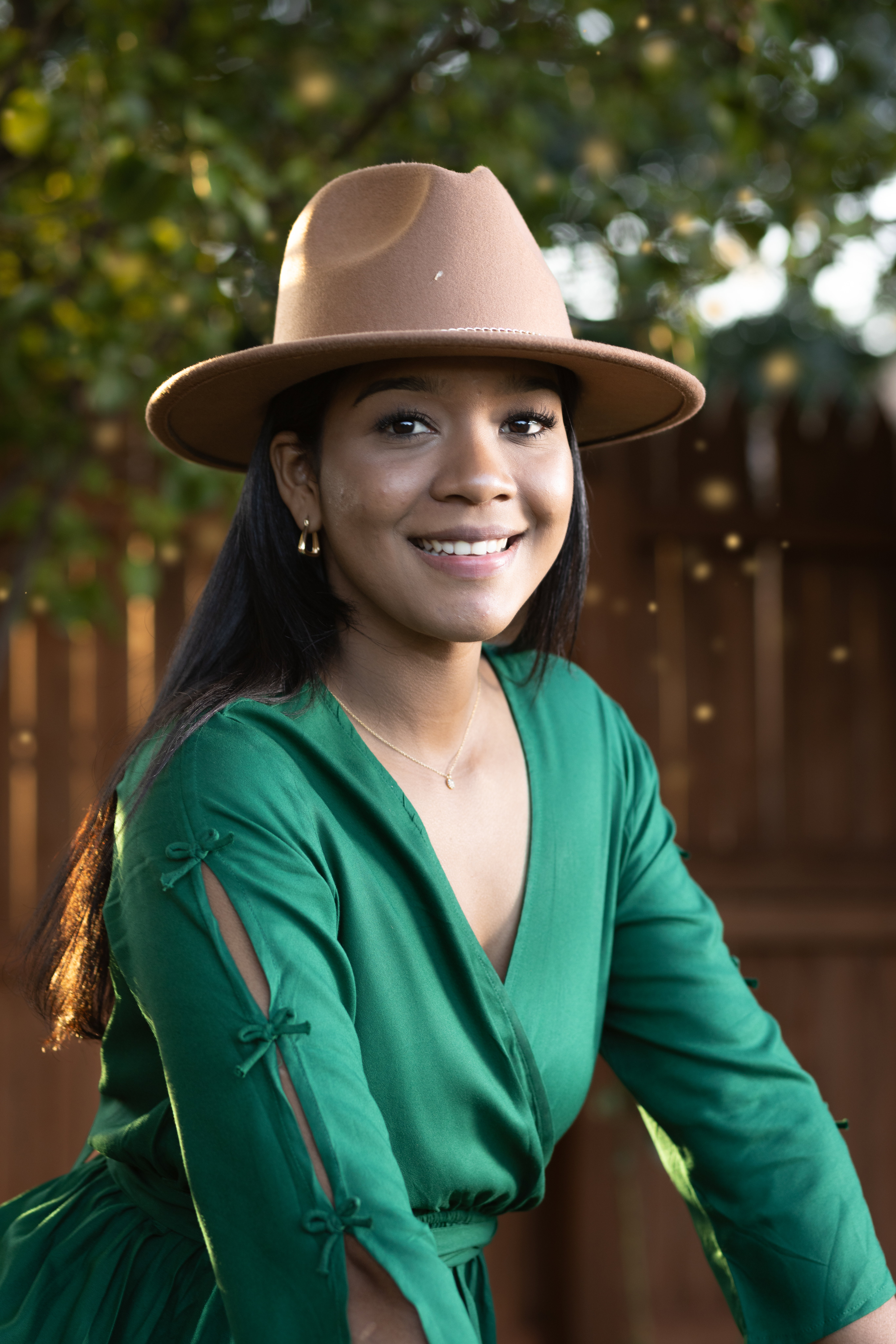 Sesión de otoño en el patio