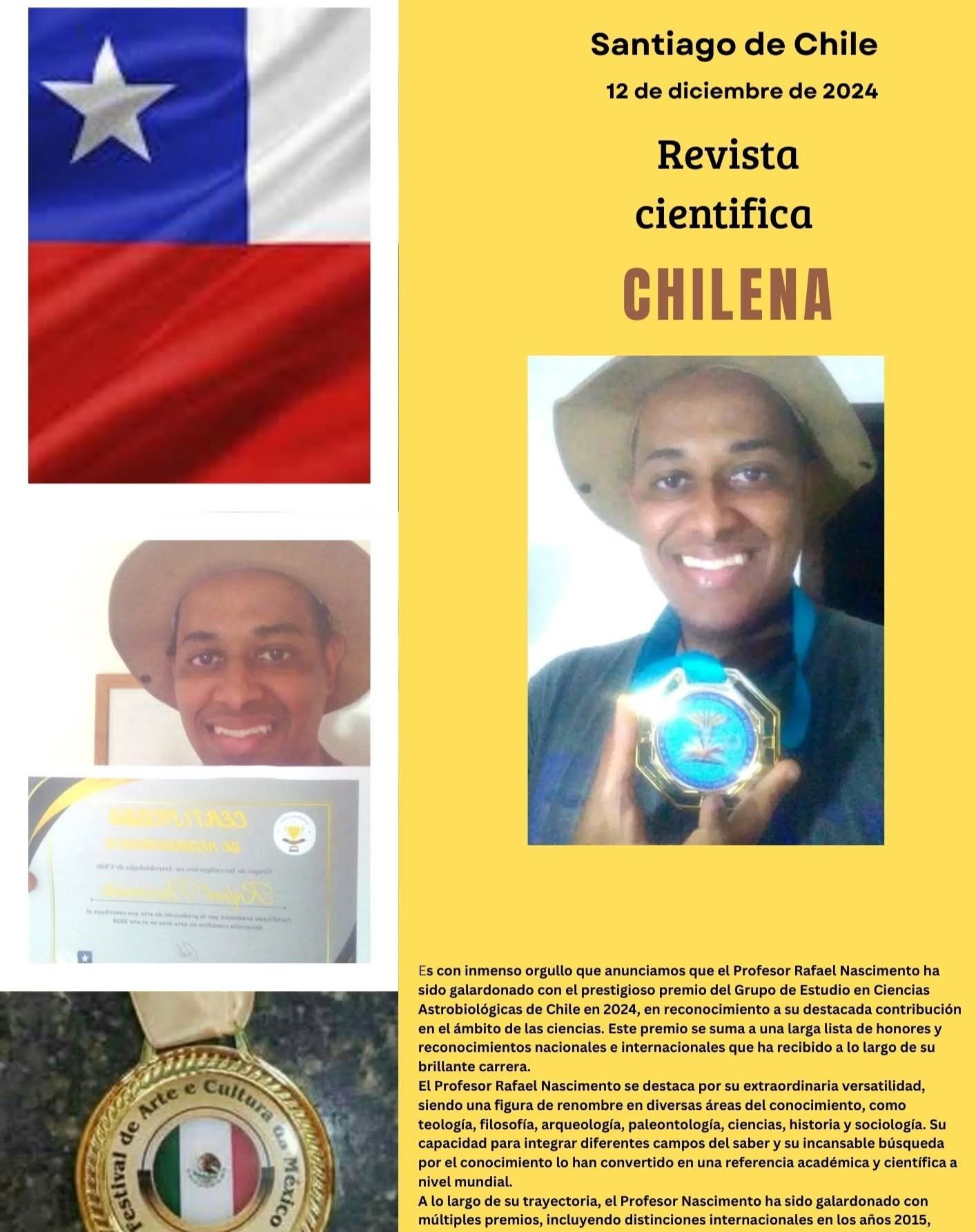 Prêmio de Astrobiologia 2024 no chile ( Parte 2)