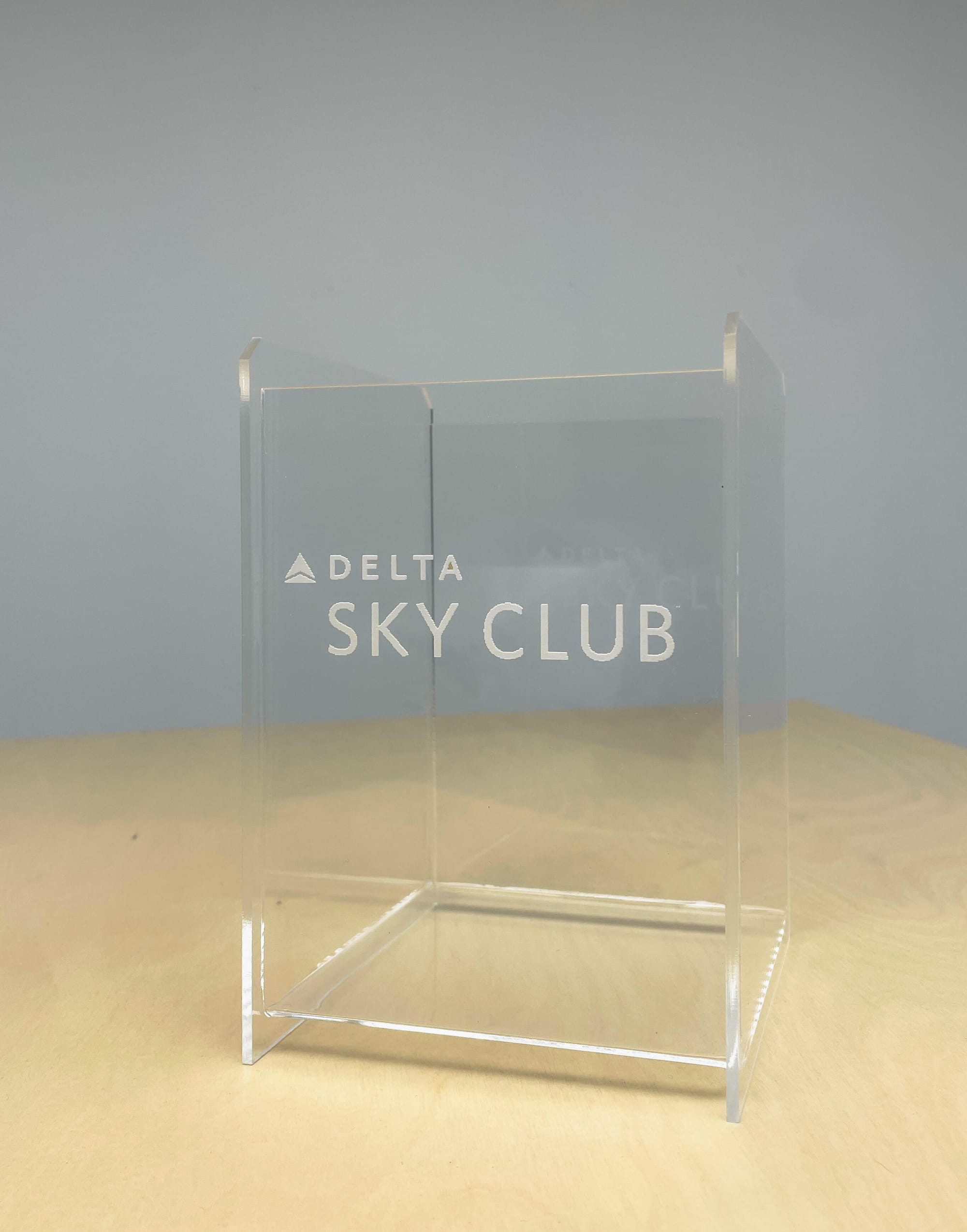 Custom Clear Acrylic Brochure Holder