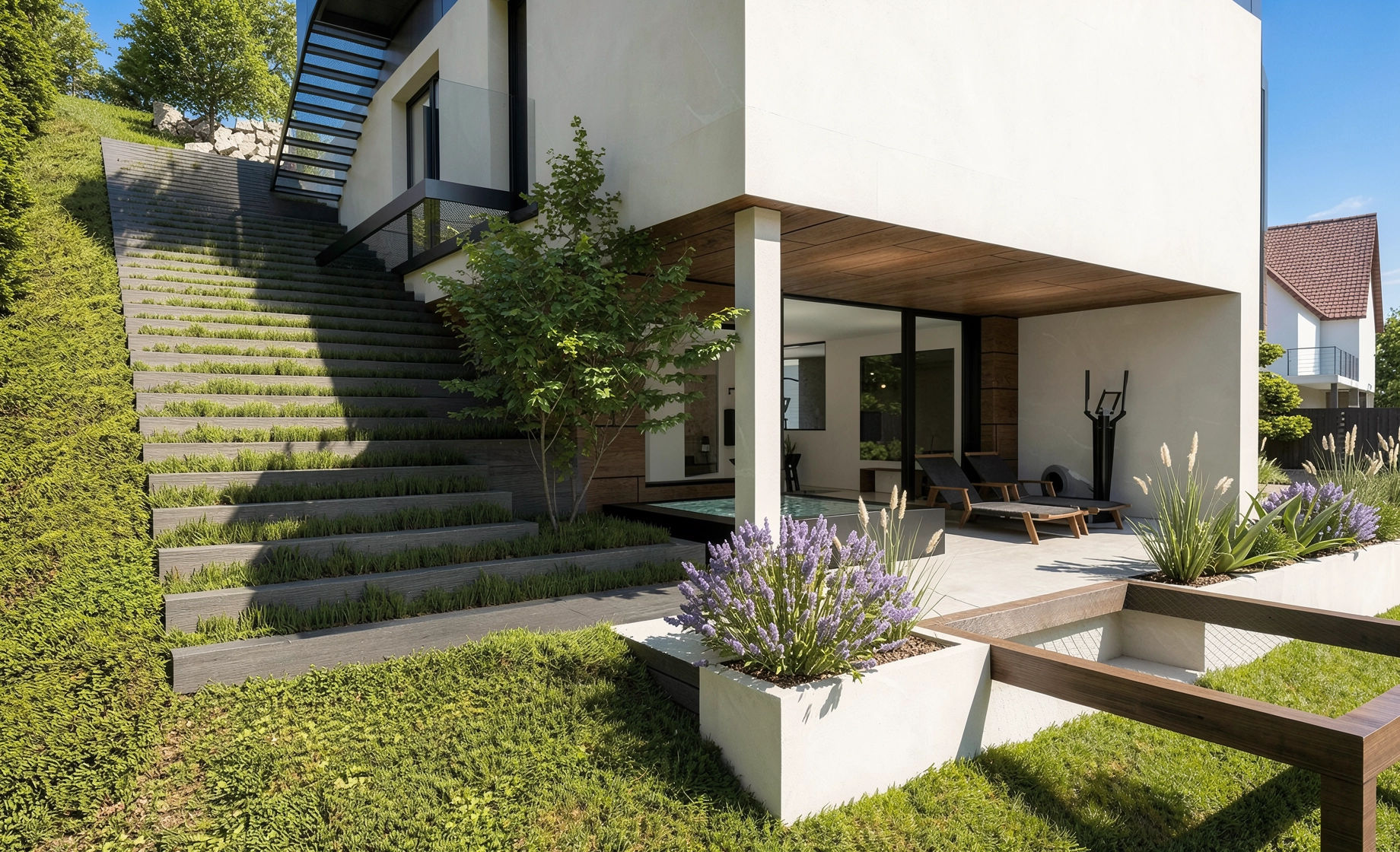 Suspended Pool Villa - ILODESIGN