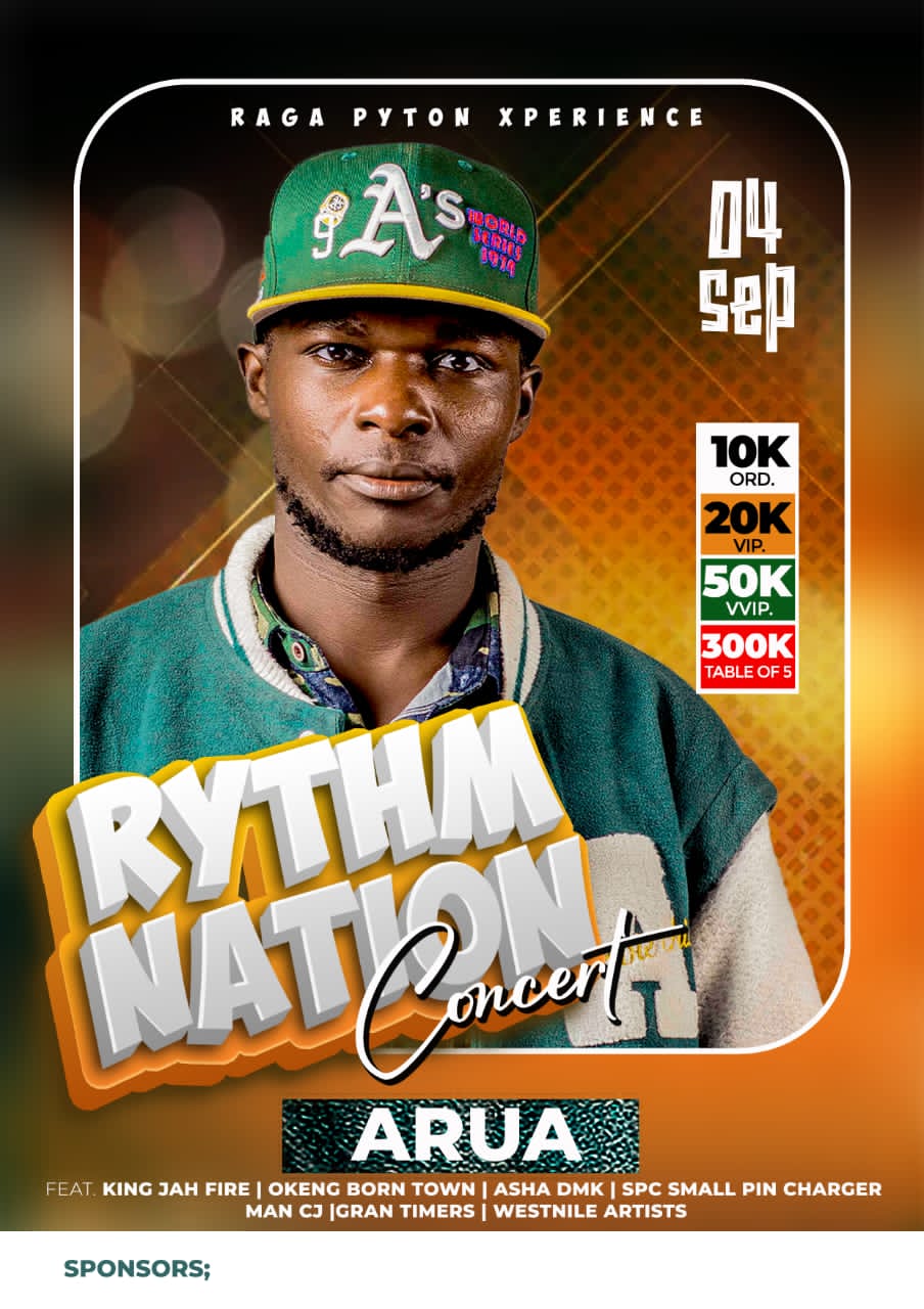 RHYTHM NATION CONCERT RETURNS, HEADLINED BY WEST NILE ARTIST RAGGA PYTHON