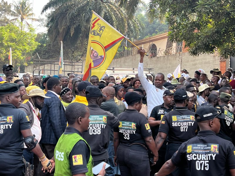 PLU Members Rally in Naguru Ahead of Protest March to Parliament