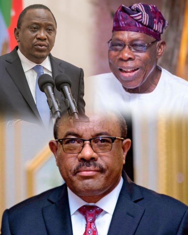 Marais wa zamani Uhuru Kenyatta wa Kenya, Olusegun Obasanjo wa Nigeria na Waziri Mkuu wa zamani Hailemariam Desalegn wa Ethiopia wameteuliwa kuwa wawezeshaji wa mchakato wa amani wa EAC-SADC Mashariki mwa DRC.