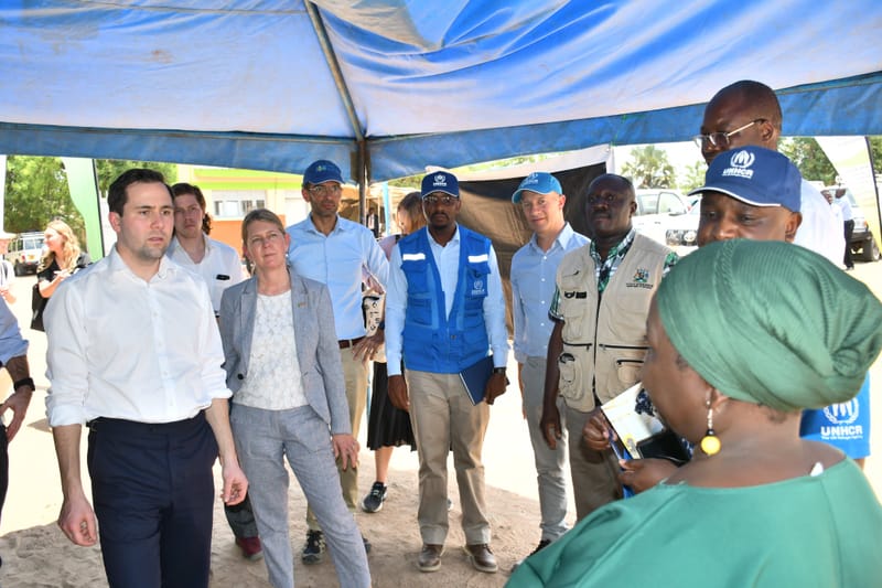Sweden's Minister for International Development Visits Rhino Camp to Assess Refugee Support Programs