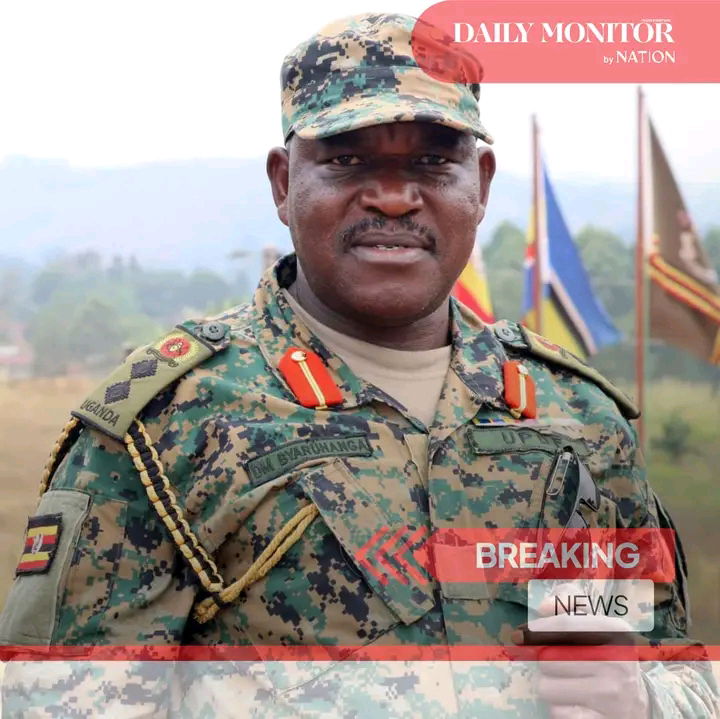 409 Brigade Commander Col. David Byaruhanga Passes Away