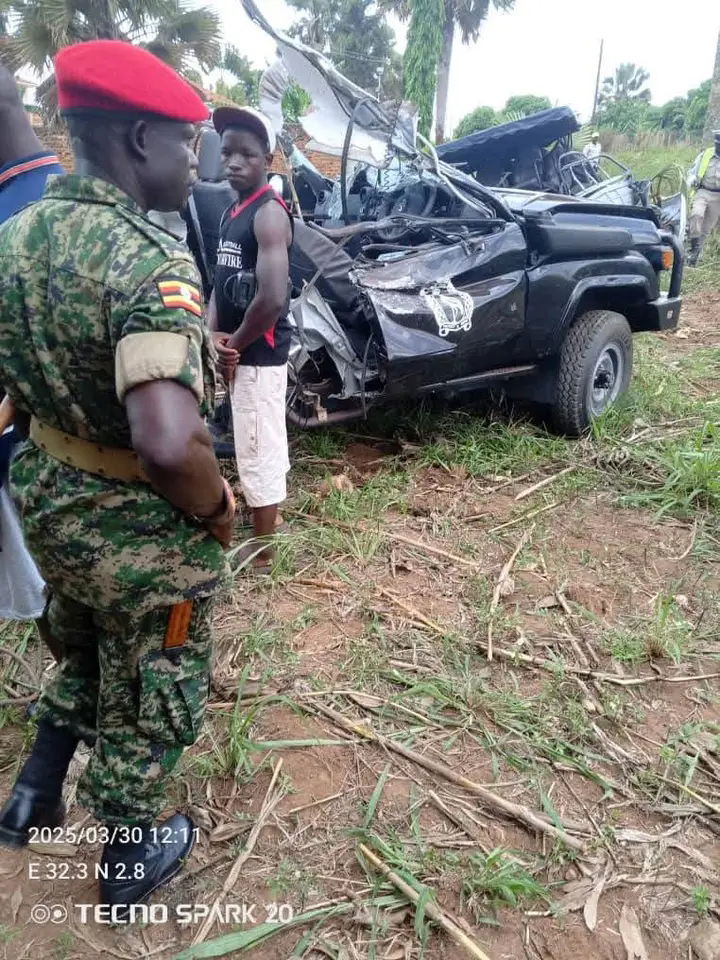Fatal Road Crash Claims Life of Gen. Salim Saleh’s Driver in Gulu City