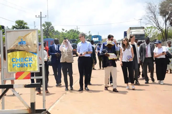 EU Delegation Visits Oraba and Salia Musala Border Posts Amid Growing Refugee Influx from South Sudan