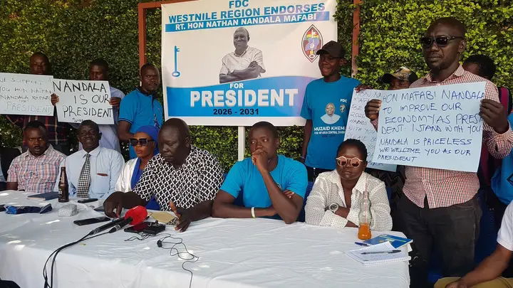 FDC West Nile Endorses Nandala Mafabi for 2026 Presidential Race