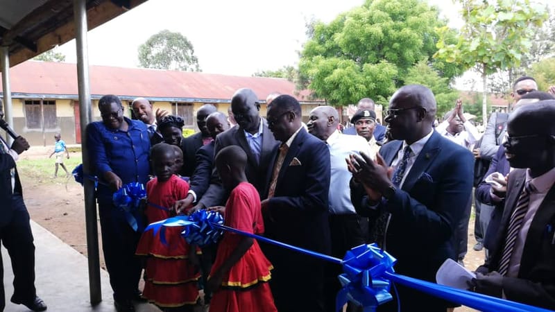 NSSF Commissions Renovated Classroom Block at Oreku Primary School in Arua City