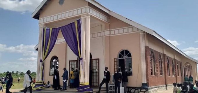 Justice Owiny-Dollo Dedicates New Church in Honour of Parents in Agago District