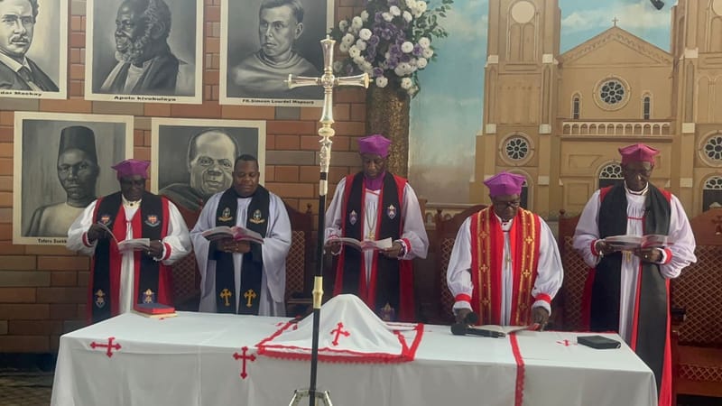 Uganda Remembers Late Archbishop Livingstone Mpalanyi Nkoyoyo at Namugongo